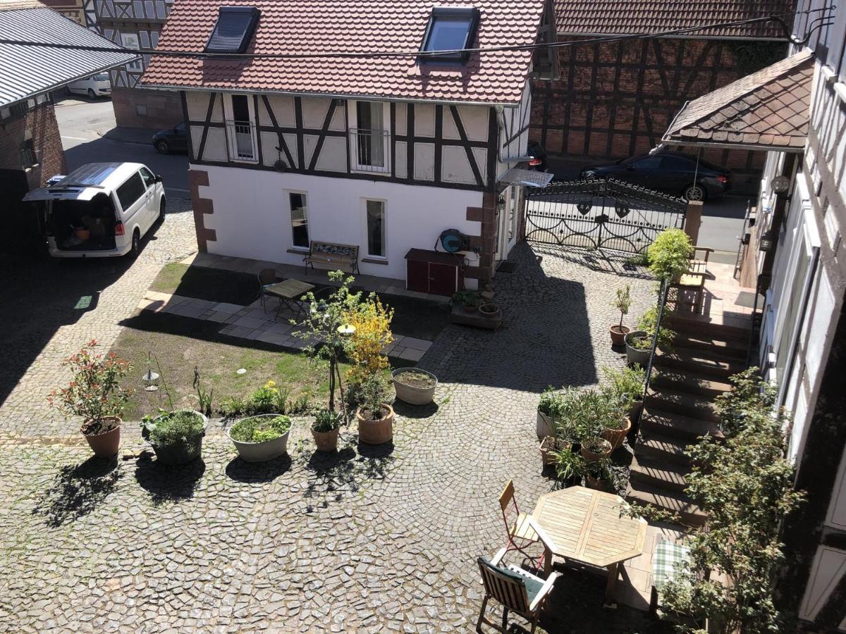 Ferienhaus Alte Schmiede Kirchhain Exterior foto